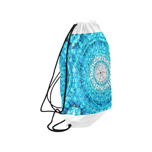 Protection from Jerusalem in blue Medium Drawstring Bag Model 1604 (Twin Sides) 13.8"(W) * 18.1"(H)