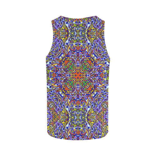 Oriental Pattern 01A by FeelGood All Over Print Tank Top for Women (Model T43)