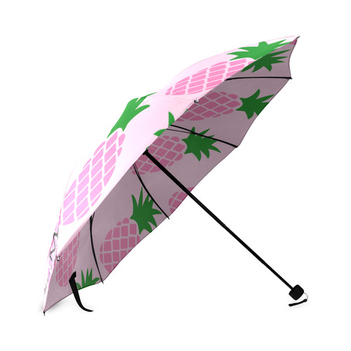 Pink Pineapple MYM Foldable Umbrella (Model U01)
