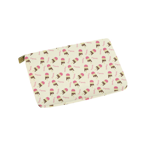 Popsicle Ice Cream Pattern Carry-All Pouch 9.5''x6''