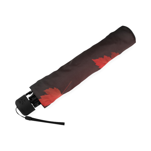 Autumn Leaves Umbrella Canada Souvenirs Foldable Umbrella (Model U01)