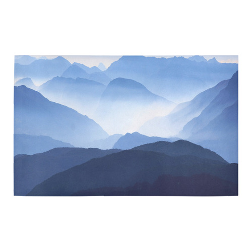 Blue Mountain Dreams Bath Rug 20''x 32''