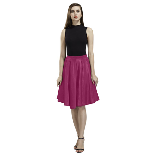 Siren Melete Pleated Midi Skirt (Model D15)