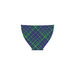 Diagonal Green Purple Plaid Modern Style Custom Bikini Swimsuit Id