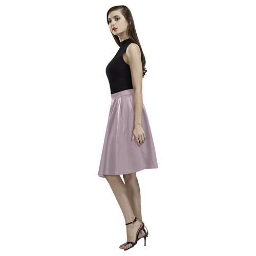 Elderberry Melete Pleated Midi Skirt (Model D15)
