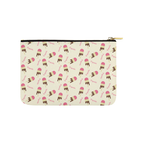 Popsicle Ice Cream Pattern Carry-All Pouch 9.5''x6''