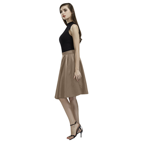 Sepia Melete Pleated Midi Skirt (Model D15)