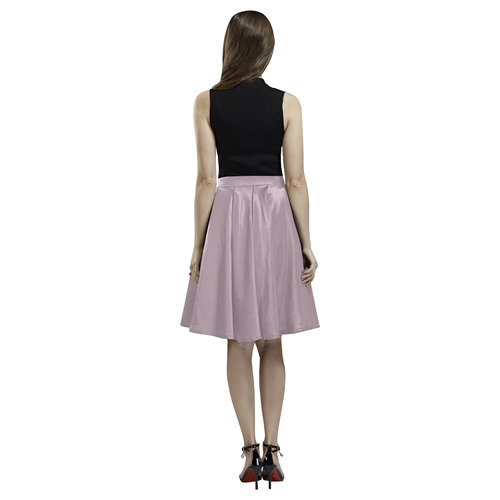 Elderberry Melete Pleated Midi Skirt (Model D15)