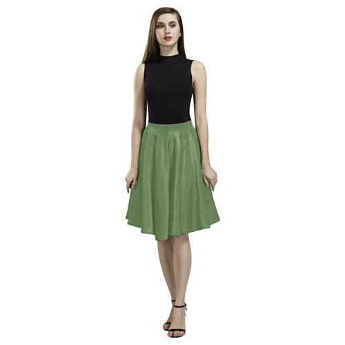 Cactus Melete Pleated Midi Skirt (Model D15)