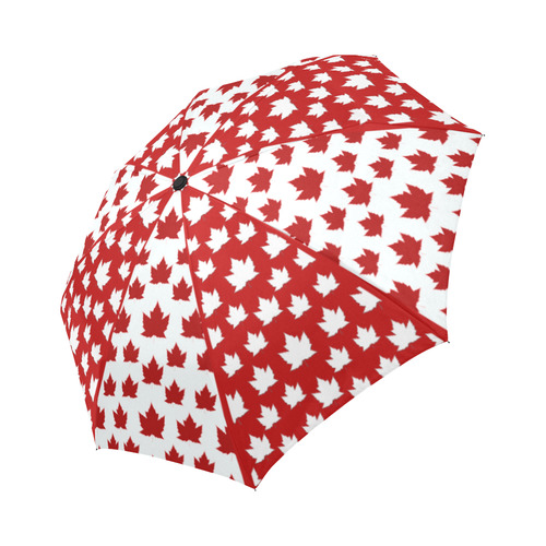 Canada Umbrella Canada Souvenir 2 Tone Auto-Foldable Umbrella (Model U04)