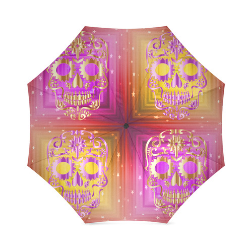 Skull20170541_by_JAMColors Foldable Umbrella (Model U01)