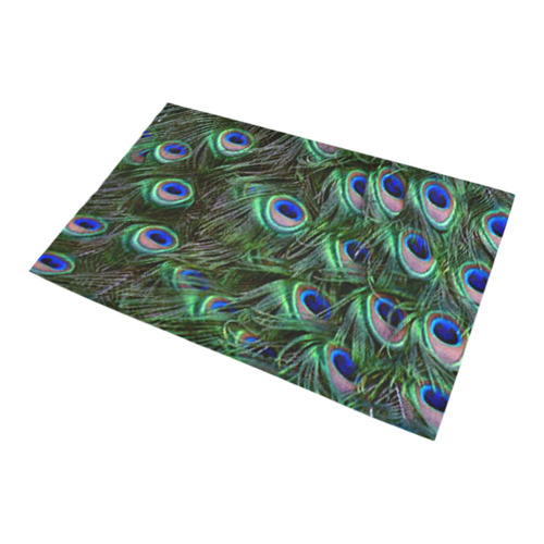 Peacock Feathers Bath Rug 20''x 32''