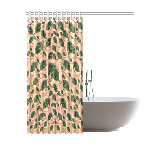 Made In Taiwan pop art Shower Curtain 60"x72"