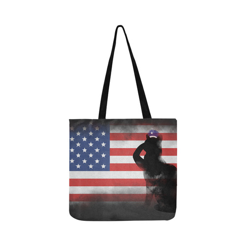 Honor Our Heroes On Memorial Day Reusable Shopping Bag Model 1660 (Two sides)