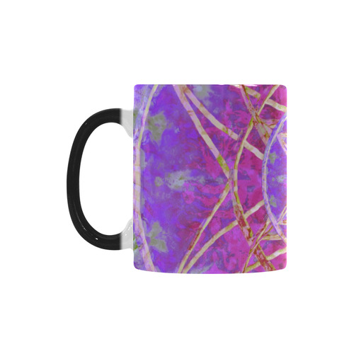 protection in purple colors Custom Morphing Mug