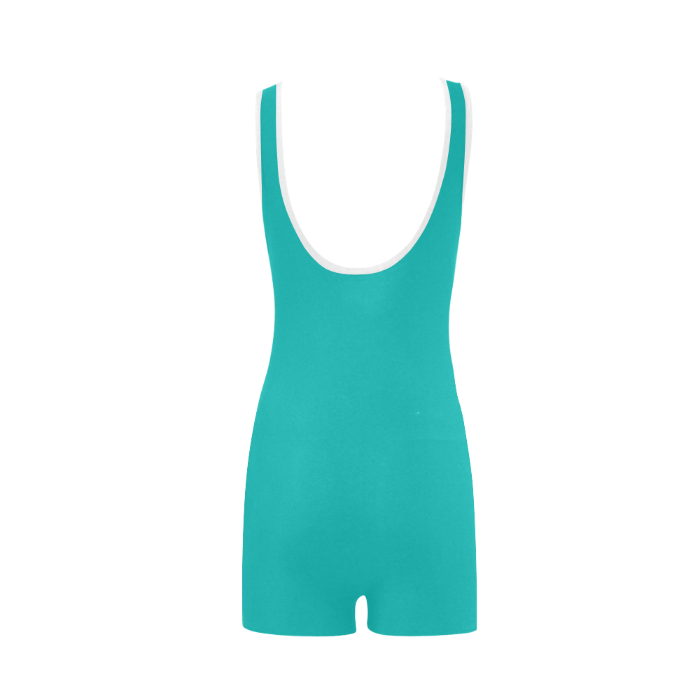 Classic Tiffany Aqua Blue Classic One Piece Swimwear (Model S03) ID