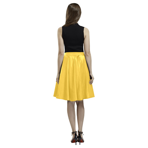 Freesia Melete Pleated Midi Skirt (Model D15)