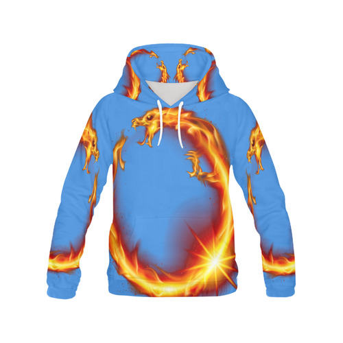 Dragon_Circ_NT All Over Print Hoodie for Men (USA Size) (Model H13)