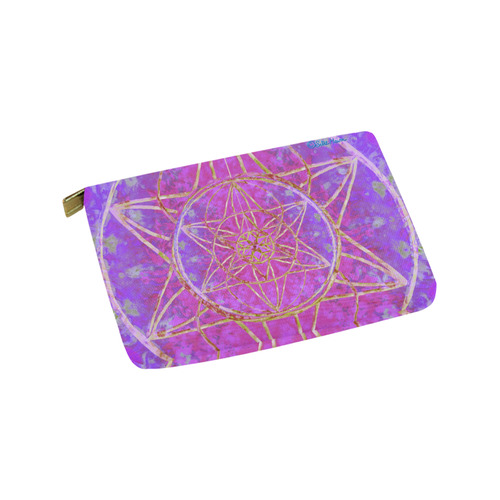 protection in purple colors Carry-All Pouch 9.5''x6''