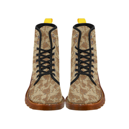 Desert Camouflage Military Pattern Martin Boots For Men Model 1203H