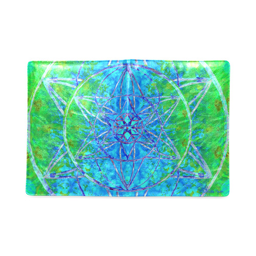 protection in nature colors-teal, blue and green Custom NoteBook B5