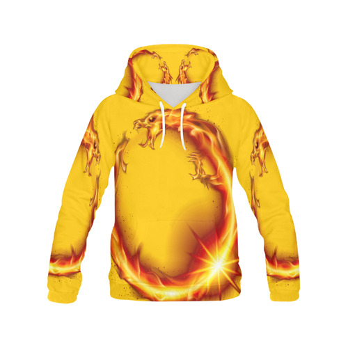 Dragon_Circ_NT All Over Print Hoodie for Men (USA Size) (Model H13)