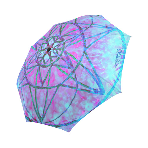 protection through an indigo wave Auto-Foldable Umbrella (Model U04)