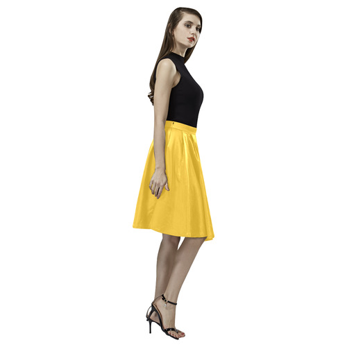 Freesia Melete Pleated Midi Skirt (Model D15)