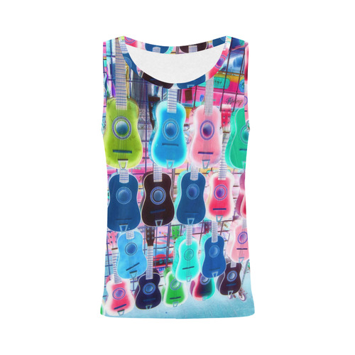 NEOSTRUMMYO All Over Print Tank Top for Women (Model T43)