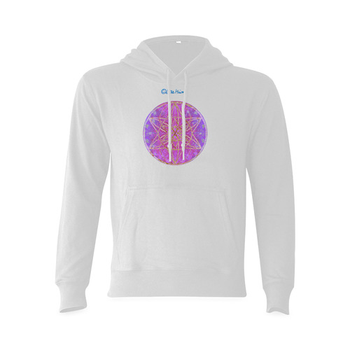 protection in purple colors Oceanus Hoodie Sweatshirt (Model H03)