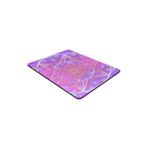 protection in purple colors Rectangle Mousepad