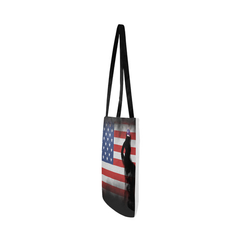 Honor Our Heroes On Memorial Day Reusable Shopping Bag Model 1660 (Two sides)