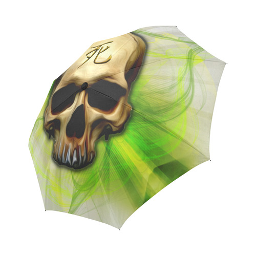 Death Kanji Skull Auto-Foldable Umbrella (Model U04)