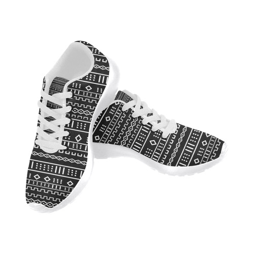 African Tribal Pattern Men’s Running Shoes (Model 020)