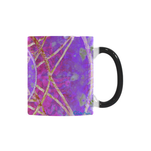 protection in purple colors Custom Morphing Mug