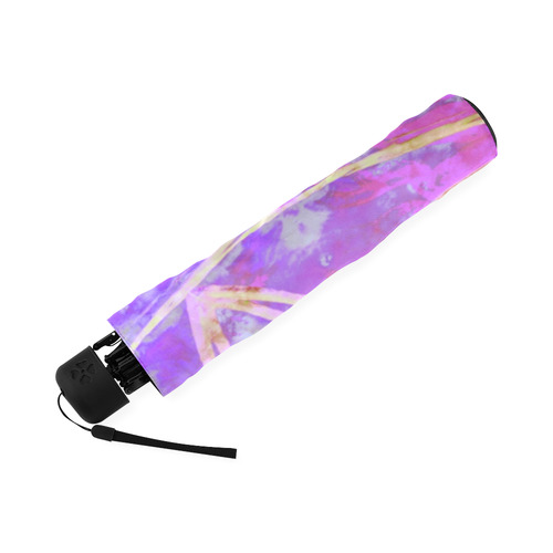 protection in purple colors Foldable Umbrella (Model U01)