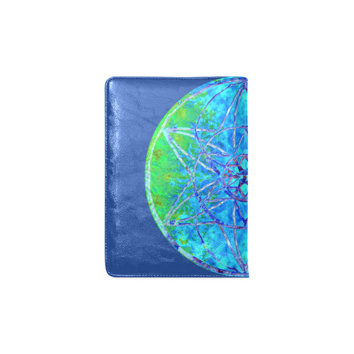 protection in nature colors-teal, blue and green-3 Custom NoteBook A5