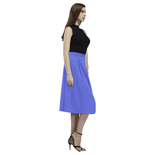 protection through an indigo wave-3 Aoede Crepe Skirt (Model D16)