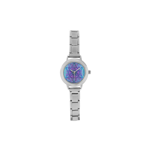 protection through an indigo wave Women's Italian Charm Watch(Model 107)