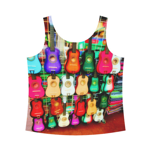 NEOSTRUMMO All Over Print Tank Top for Women (Model T43)