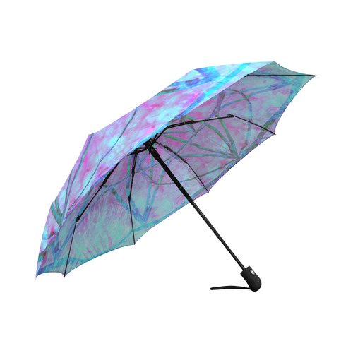 protection through an indigo wave Auto-Foldable Umbrella (Model U04)