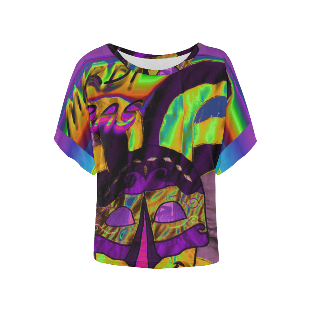 Men's Grass Dancers Terra Cotta Women's Batwing-Sleeved Blouse T shirt main image 0