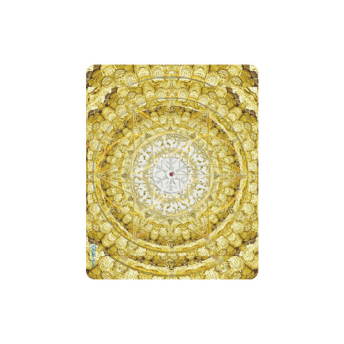 protection from Jerusalem of gold Rectangle Mousepad