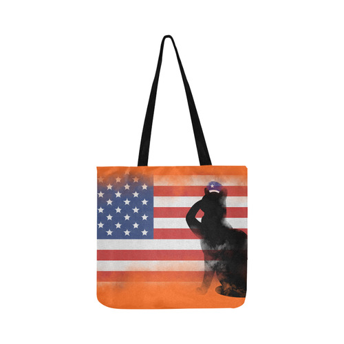 Honor Our Heroes On Memorial Day Reusable Shopping Bag Model 1660 (Two sides)