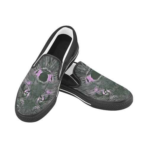 LADY WOLF Slip-on Canvas Shoes for Kid (Model 019)