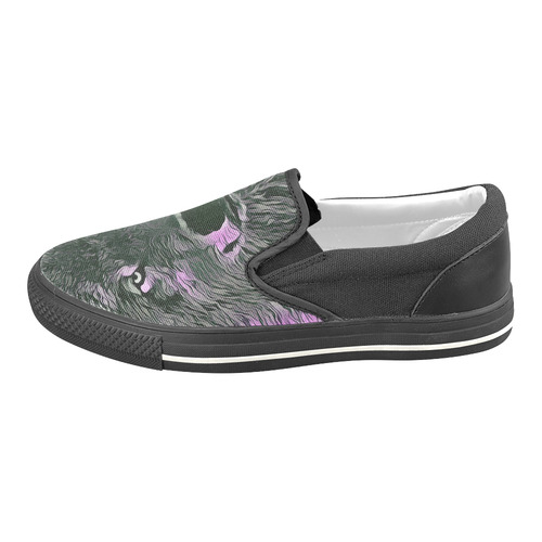 LADY WOLF Slip-on Canvas Shoes for Kid (Model 019)