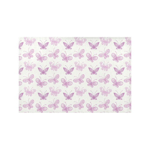 Fantastic Pink Butterflies Placemat 12’’ x 18’’ (Set of 4)