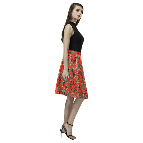 Bright Star Melete Pleated Midi Skirt (Model D15)