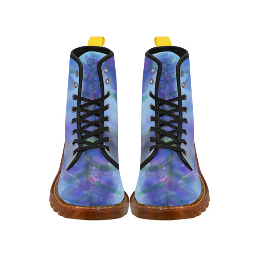 Blue Fire. Inspired by the Magic Island. Martin Boots For Women Model 1203H