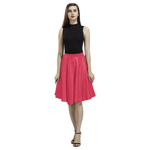 Lollipop Melete Pleated Midi Skirt (Model D15)